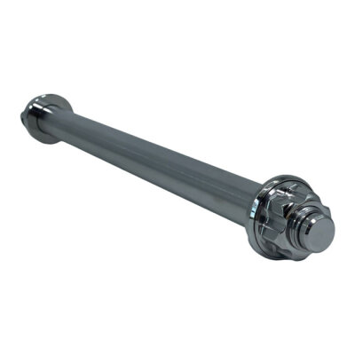 Bare Knuckle Performance, stainless axle kit. Rear wheel