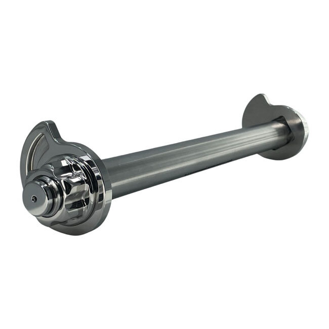Bare Knuckle Performance, stainless axle kit. Rear wheel