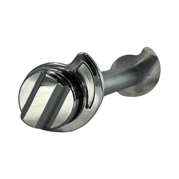 Bare Knuckle Performance, stainless axle kit. Rear wheel