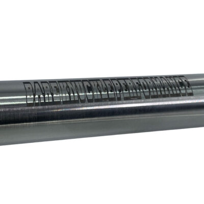 Bare Knuckle Performance, stainless axle kit. Rear wheel