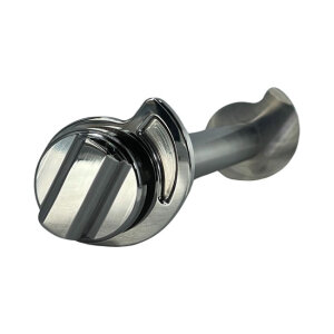 Bare Knuckle Performance, stainless axle kit. Rear wheel
