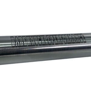 Bare Knuckle Performance, stainless axle kit. Rear wheel