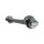 Bare Knuckle Performance, stainless axle kit. Rear wheel