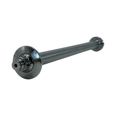 Bare Knuckle Performance, stainless axle kit. Rear wheel
