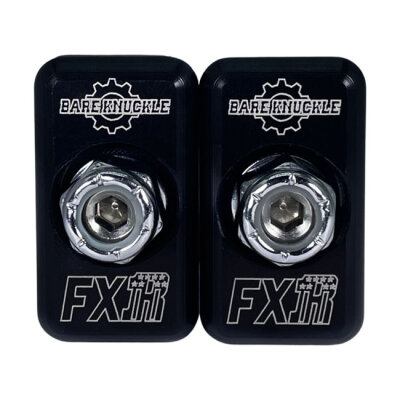 Bare Knuckle Performance, axle adjuster kit. FXR logo