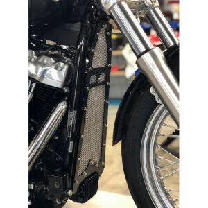 Bare Knuckle Performance, M8 Softail oil cooler cover guard