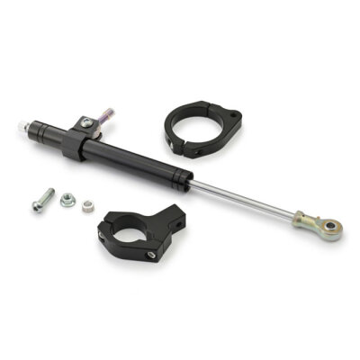 Daytona, steering damper kit. Black