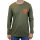 Indian Larry Johns long sleeve army green Size M
