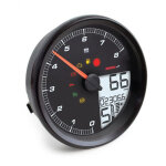KOSO, HD-05 Speedometer / tachometer. Black bezel