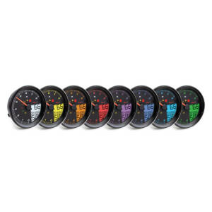 KOSO, HD-05 Speedometer / tachometer. Black bezel