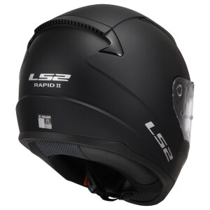 LS2 Rapid II Solid helmet matt black Size M