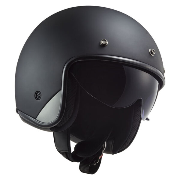 LS2 Bob II Solid helmet matt black Size M