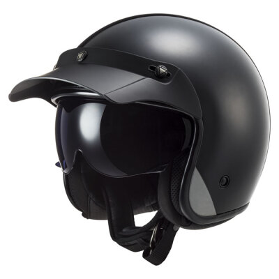 LS2 Bob II Solid helmet matt black Size M