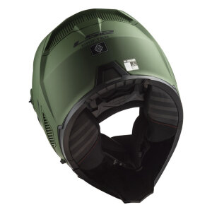 LS2 Drifter Solid helmet matt military green Size XL