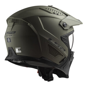 LS2 Drifter Solid helmet matt sand olive Size XL