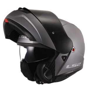LS2 Strobe II helmet matt titanium Size S