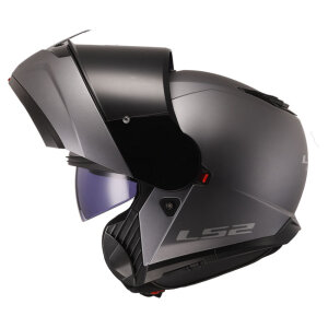LS2 Strobe II helmet matt titanium Size XL