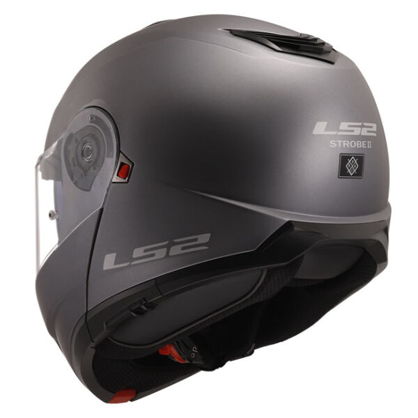 LS2 Strobe II helmet matt titanium Size 2XL