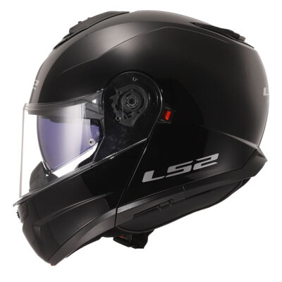 LS2 Strobe II helmet gloss black Size XS