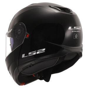 LS2 Strobe II helmet gloss black Size XS