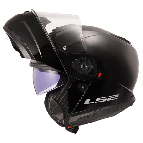 LS2 Strobe II helmet gloss black Size M