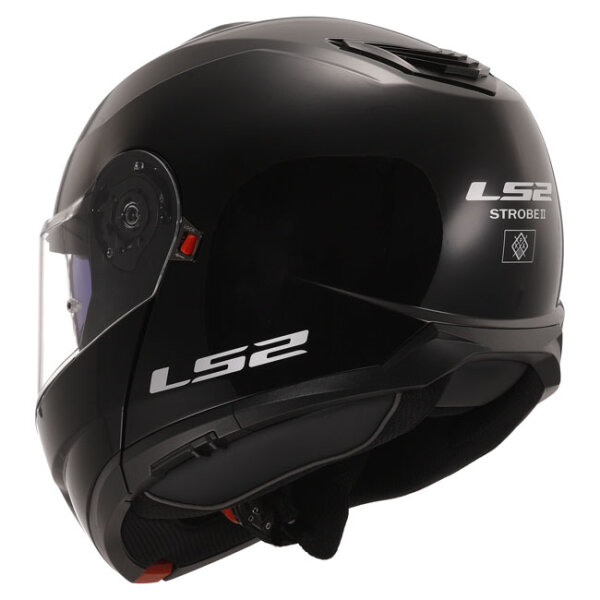 LS2 Strobe II helmet gloss black Size M