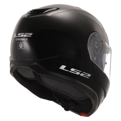 LS2 Strobe II helmet gloss black Size M