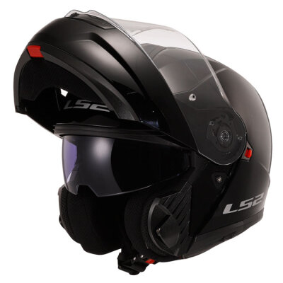 LS2 Strobe II helmet gloss black Size M