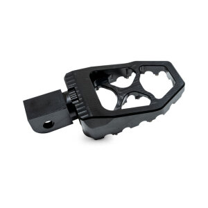 Burly, MX Evolution passenger foot pegs. Black