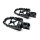 Burly, MX Evolution passenger foot pegs. Black