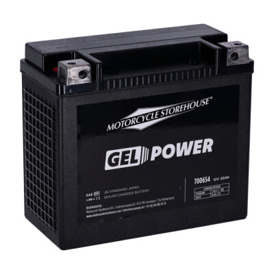 MCS, Nano Series sealed GEL battery. 12V, 20Ah, 360cca inkl. 7,50 Euro Batteriepfand