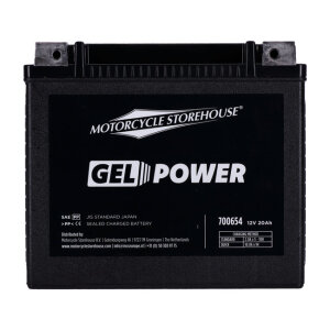 MCS, Nano Series sealed GEL battery. 12V, 20Ah, 360cca inkl. 7,50 Euro Batteriepfand