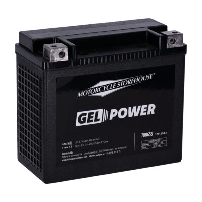 MCS, Nano Series sealed GEL battery. 12V, 20Ah, 360cca inkl. 7,50 Euro Batteriepfand