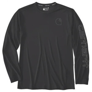 Carhartt Sun Defender L/S t-shirt black Size S
