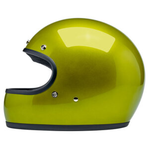 Biltwell Gringo helmet Metallic Lime Size S