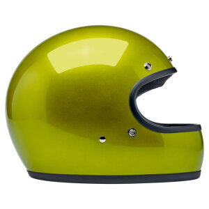 Biltwell Gringo helmet Metallic Lime Size S