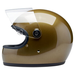 Biltwell Gringo S helmet Ugly Gold Metallic Size XS