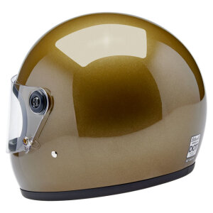 Biltwell Gringo S helmet Ugly Gold Metallic Size S