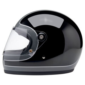 Biltwell Gringo S helmet Storm Grey/Black Tracker Gloss...