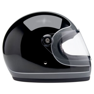 Biltwell Gringo S helmet Storm Grey/Black Tracker Gloss size XL