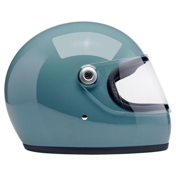 Biltwell Gringo S helmet Agave Blue Gloss Size XS
