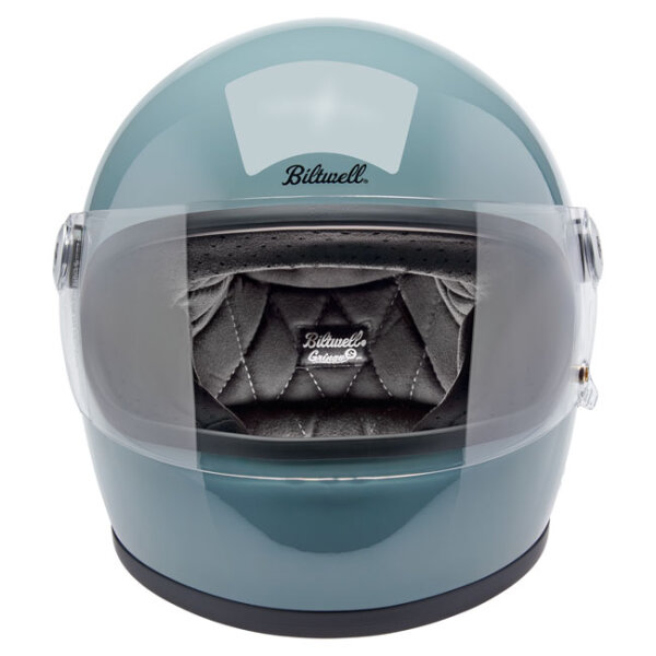 Biltwell Gringo S helmet Agave Blue Gloss Size XS