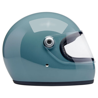 Biltwell Gringo S helmet Agave Blue Gloss Size XS