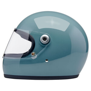 Biltwell Gringo S helmet Agave Blue Gloss Size 2XL