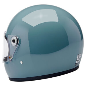 Biltwell Gringo S helmet Agave Blue Gloss Size 2XL