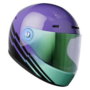 John Doe JD/ONE Spectral helmet purple Size L