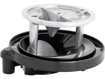 Big Sucker Stage 1 Air Cleaner Backplate without oil reservoir Black