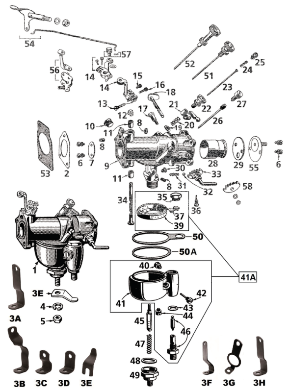 Main Nozzle Replica for Linkert M74 (FR)