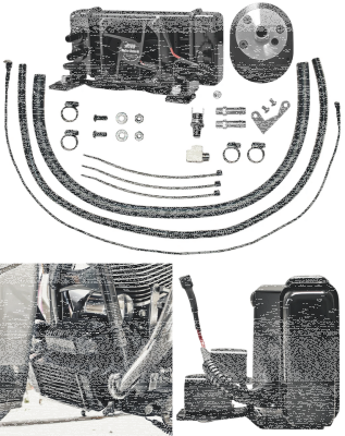 Jagg Oil Cooler Fan-Assisted FLH/T84-08 (DE)