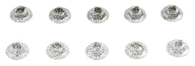 10Pck Tail Light Mount Nuts HD73-98 (IT)